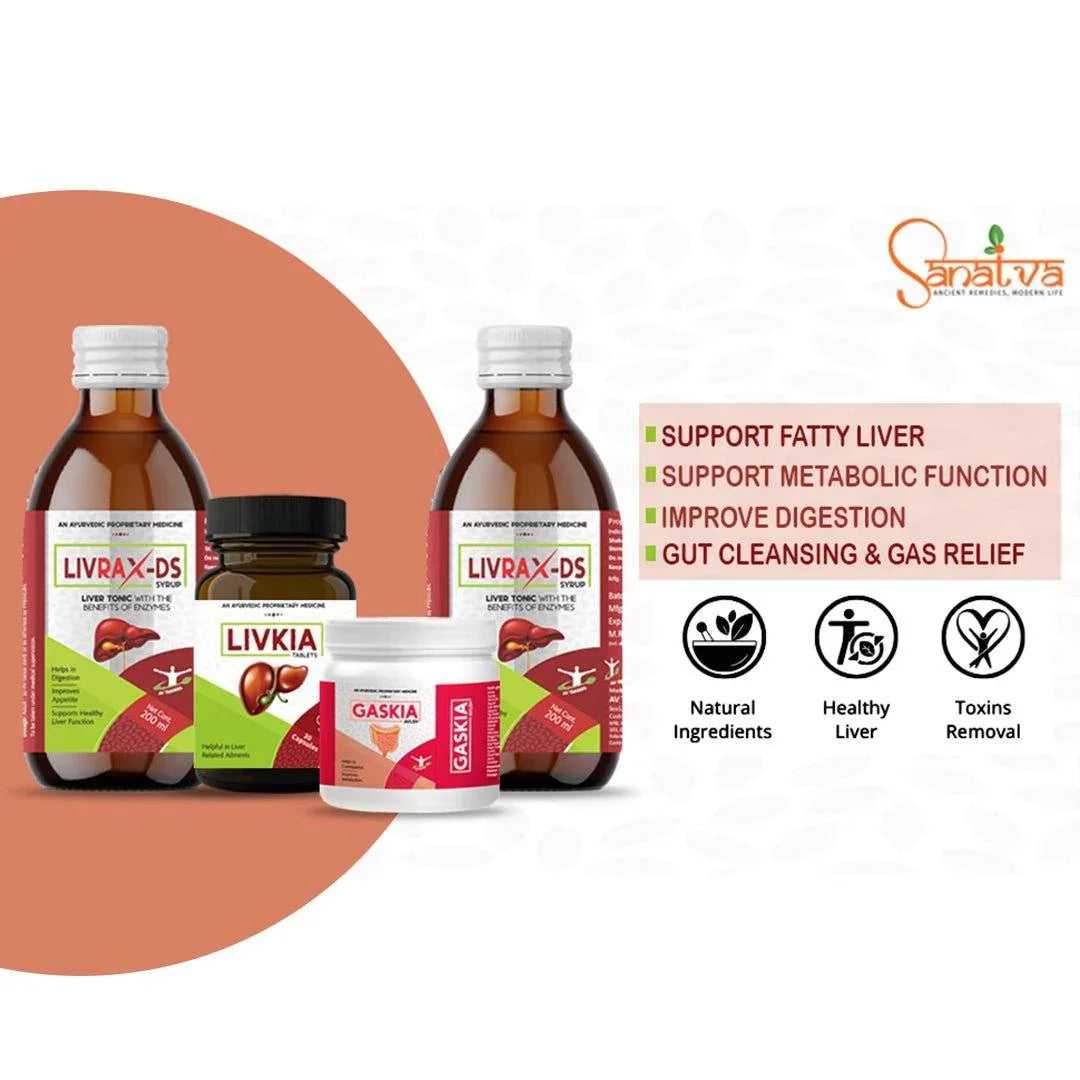 2 Livrax-DS Syrup + Gaskia + Livkia Combo - Image 4