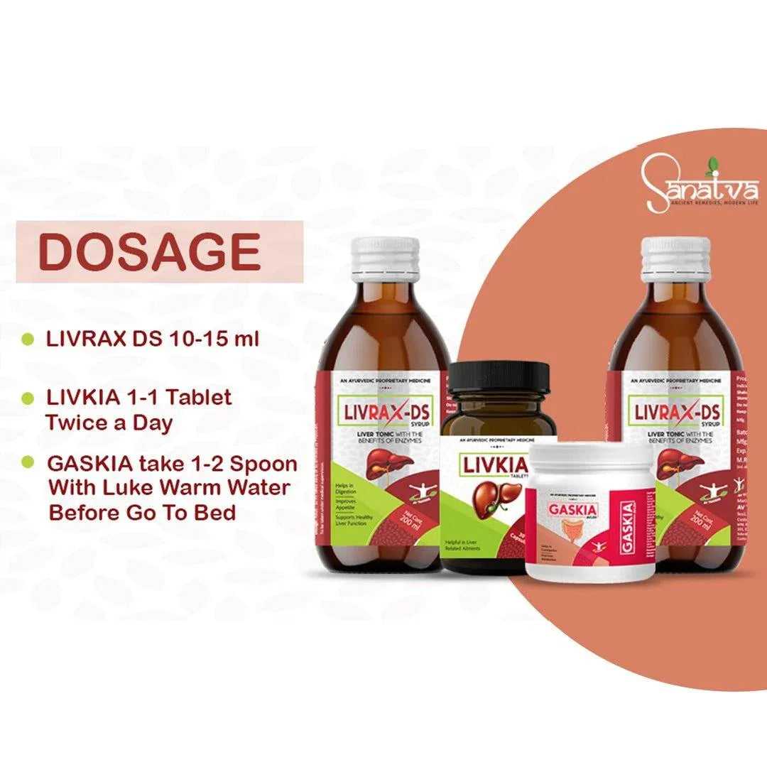 2 Livrax-DS Syrup + Gaskia + Livkia Combo - Image 5