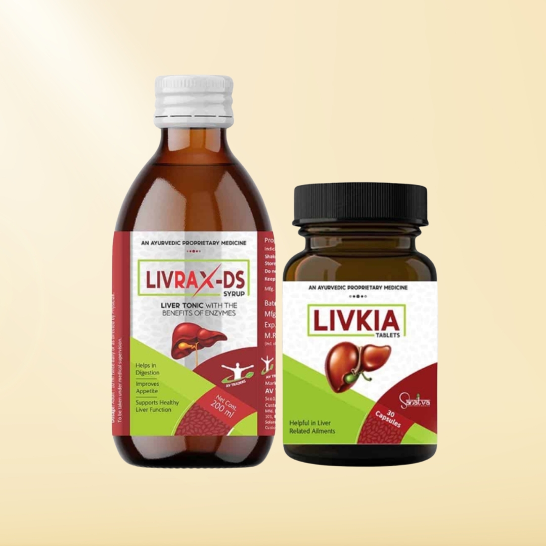 Livrax-DS Syrup and Livkia Combo