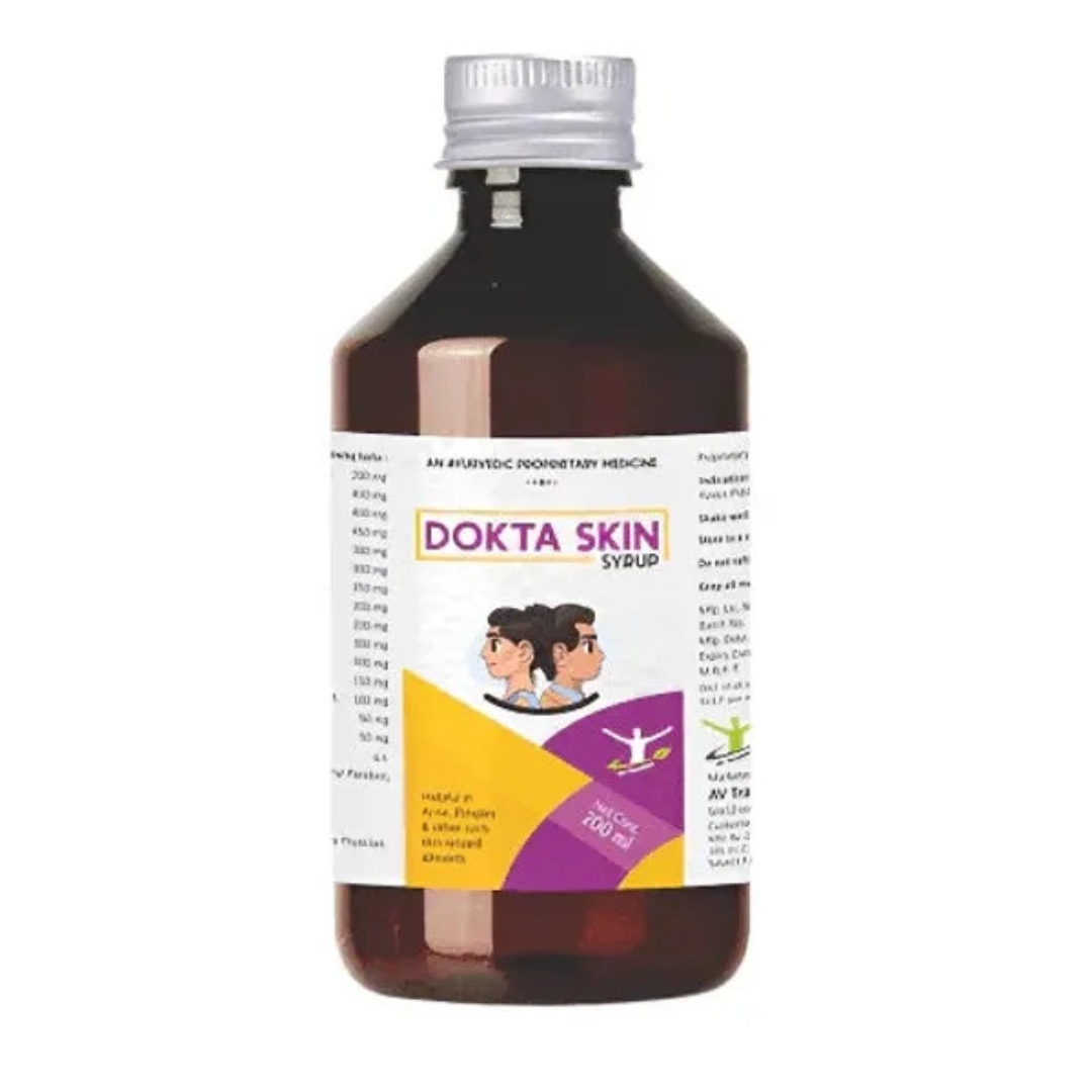 Dokta Skin Ayurvedic Skin Care Syrup For Pimples And Acne Treatment - Image 2