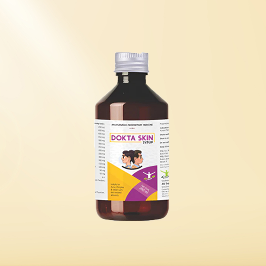 Dokta Skin Ayurvedic Skin Care Syrup For Pimples And Acne Treatment