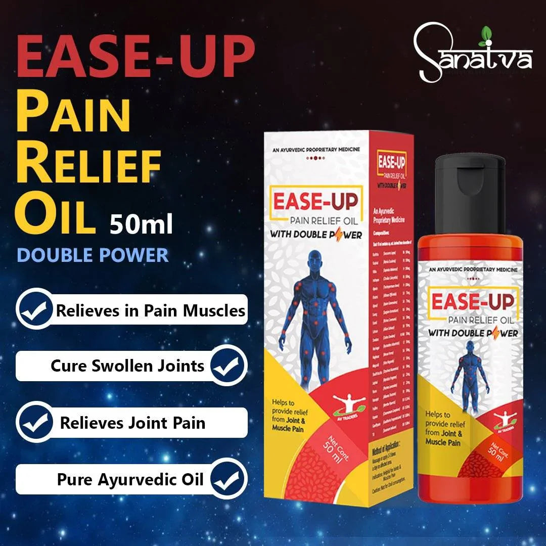 Ease Up Ayurvedic Oil For Joint And Muscle Pain Relief - Image 2