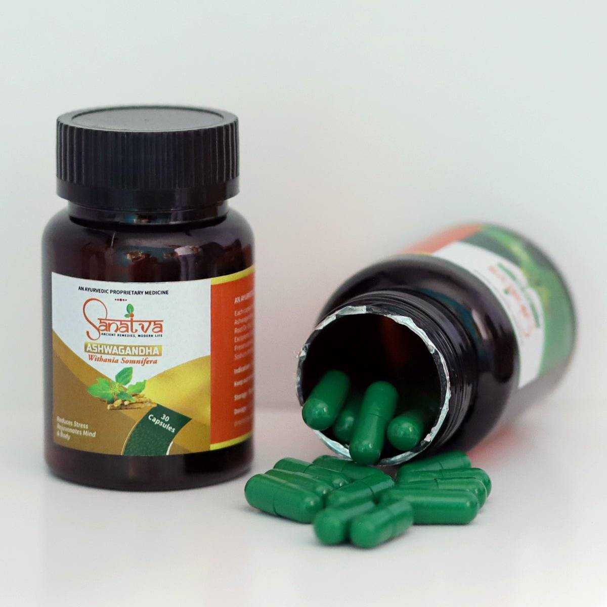 Ashwagandha Capsules For Stress, Immunity & Stamina - Image 2