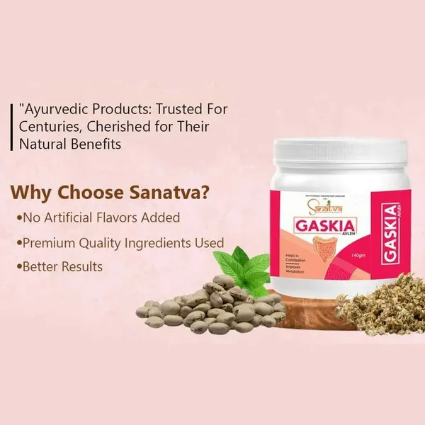 Gaskia Ayurvedic Medicine For Relieves Bloating, Belching, Gas, Symptoms Of Acidity, & Burning - Image 3