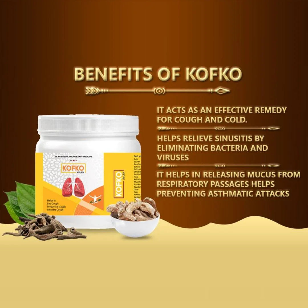 Kofko Ayurvedic Medicine For Dry Cough, Cold And Congestion - Image 3