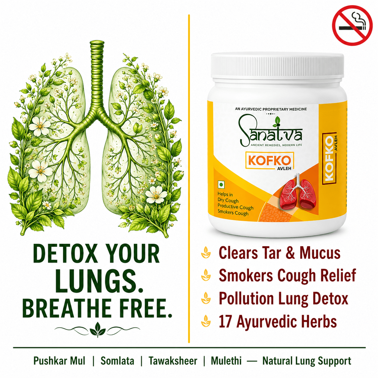 Kofko Ayurvedic Medicine For Dry Cough, Cold And Congestion - Image 8