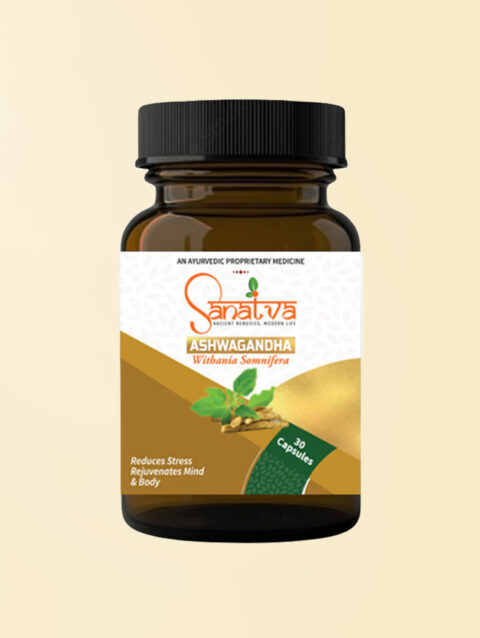Ashwagandha Capsules For Stress, Immunity & Stamina