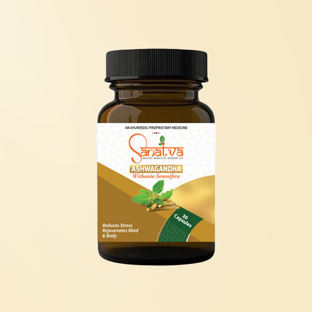 Ashwagandha Capsules For Stress, Immunity & Stamina