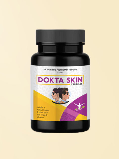 Dokta Skin Ayurvedic Capsule For Helps Keep Skin Healthy, Helpful In Treating Acne & Skin Disorders