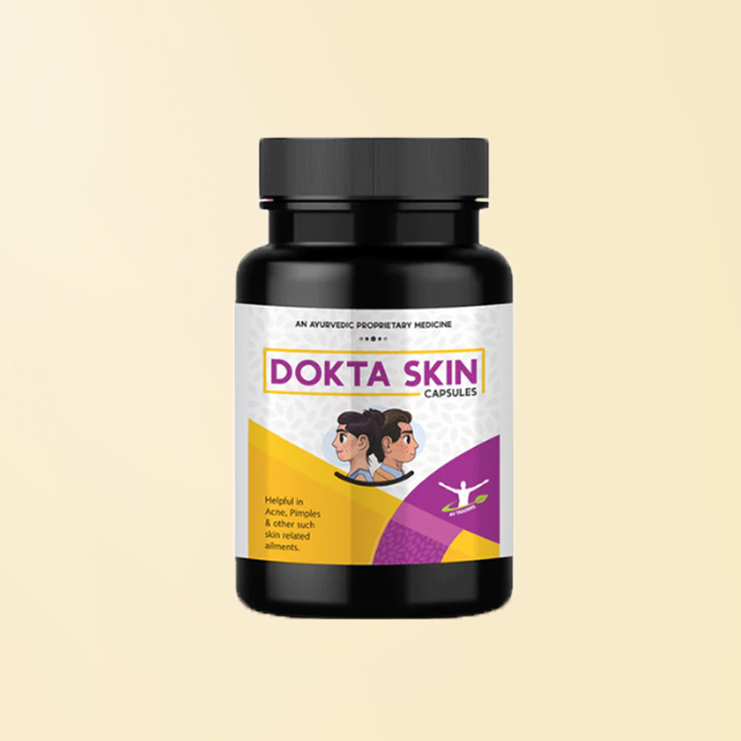 Dokta Skin Ayurvedic Capsule For Helps Keep Skin Healthy, Helpful In Treating Acne & Skin Disorders