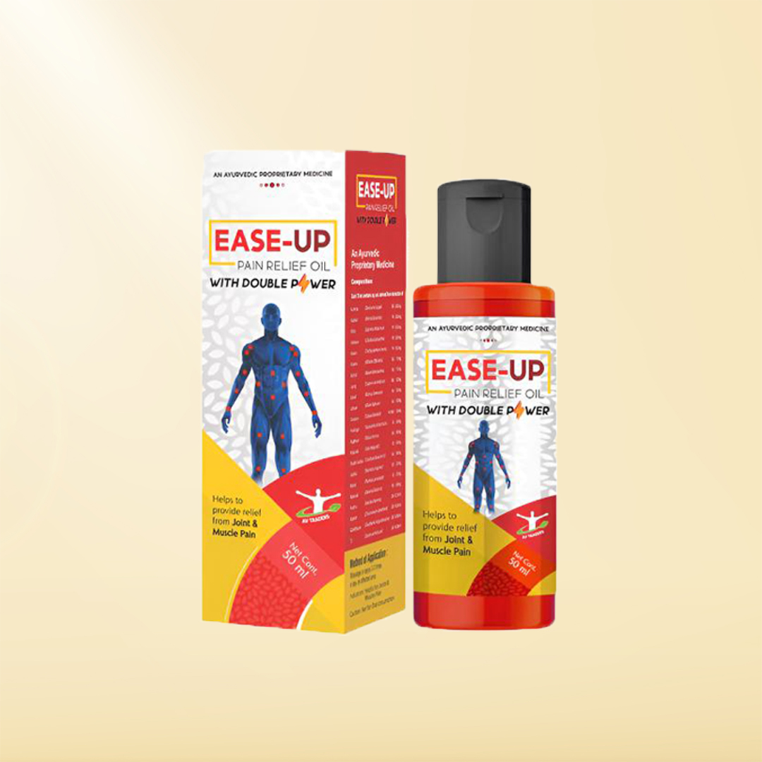 Ease Up Ayurvedic Oil For Joint And Muscle Pain Relief