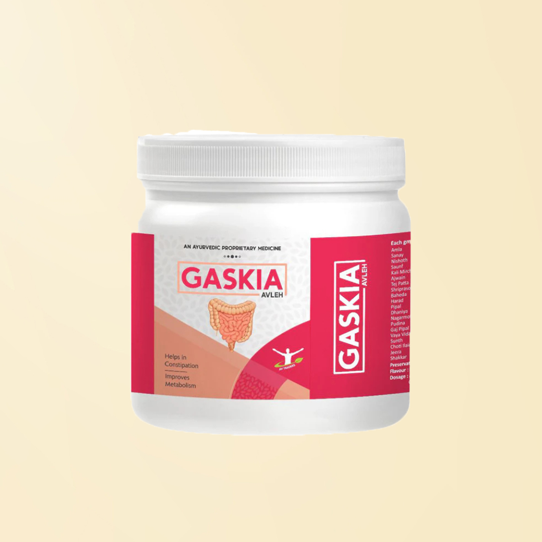 Gaskia Ayurvedic Medicine For Relieves Bloating, Belching, Gas, Symptoms Of Acidity, & Burning