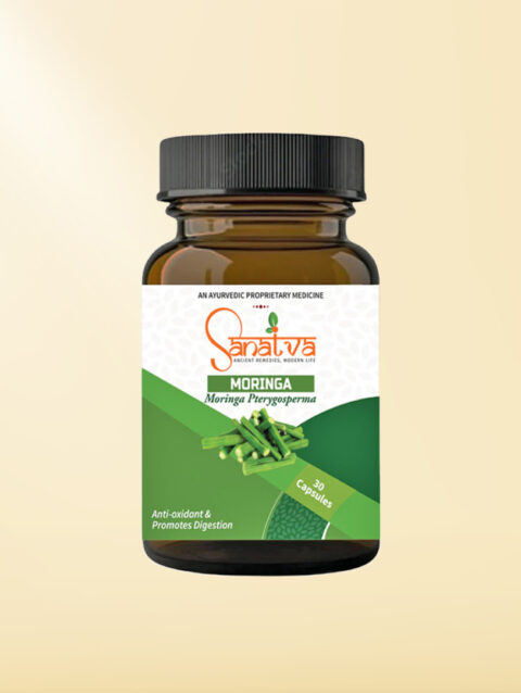 Moringa Capsules For Immunity, Energy, Digestive Health, Blood Sugar Levels, Skin And Hair Health