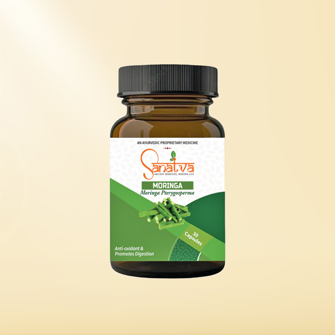 Moringa Capsules For Immunity, Energy, Digestive Health, Blood Sugar Levels, Skin And Hair Health