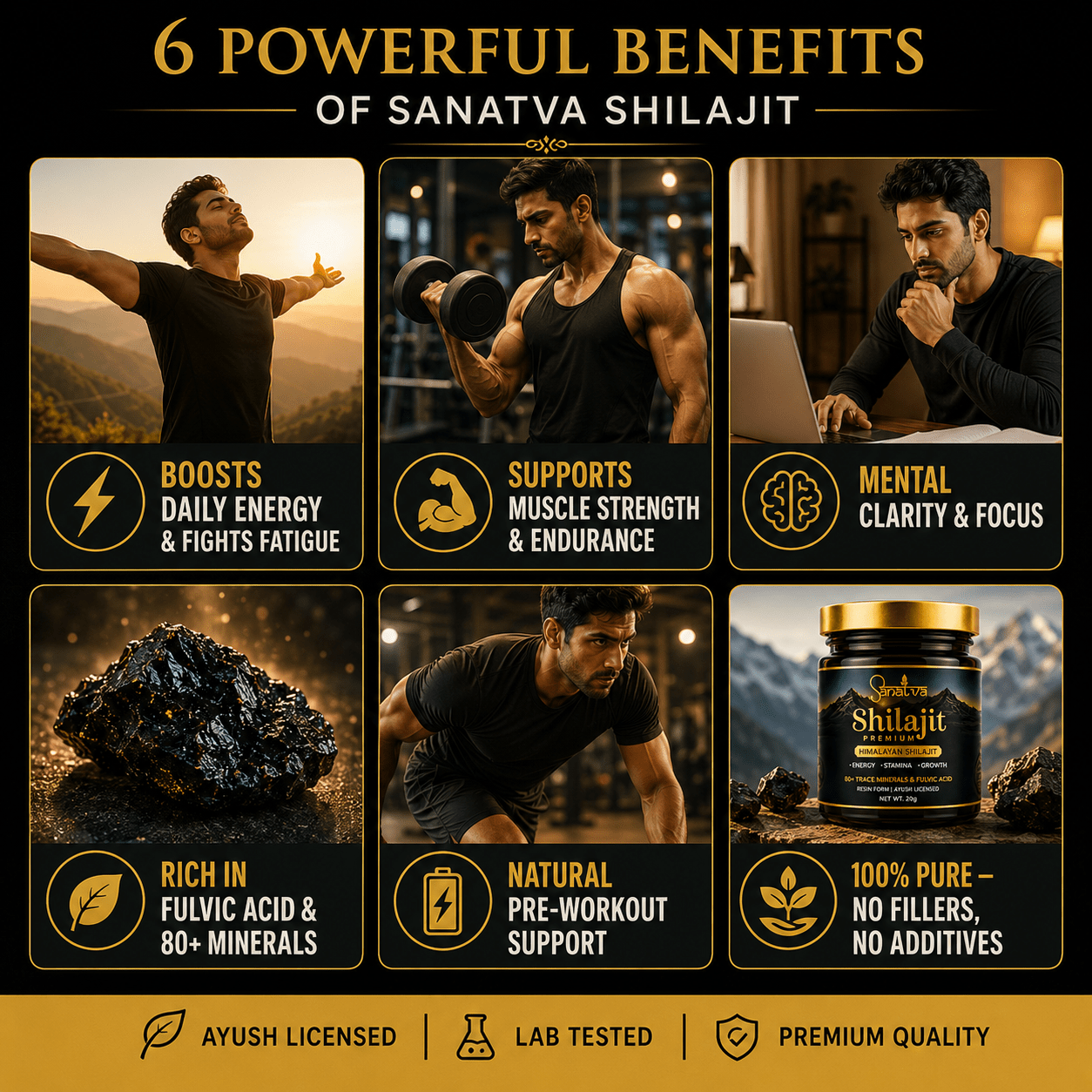Shilajit Premium- Pure Himalayan Shilajit - Image 7